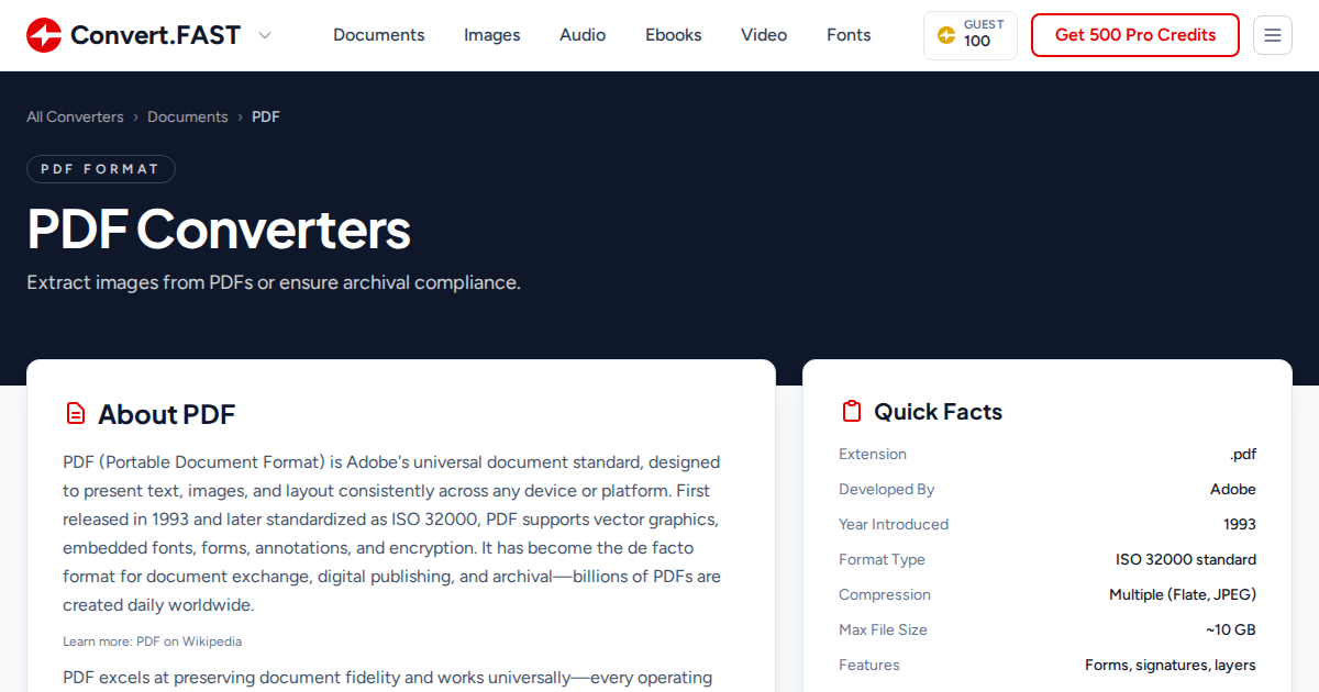 PDF Converters